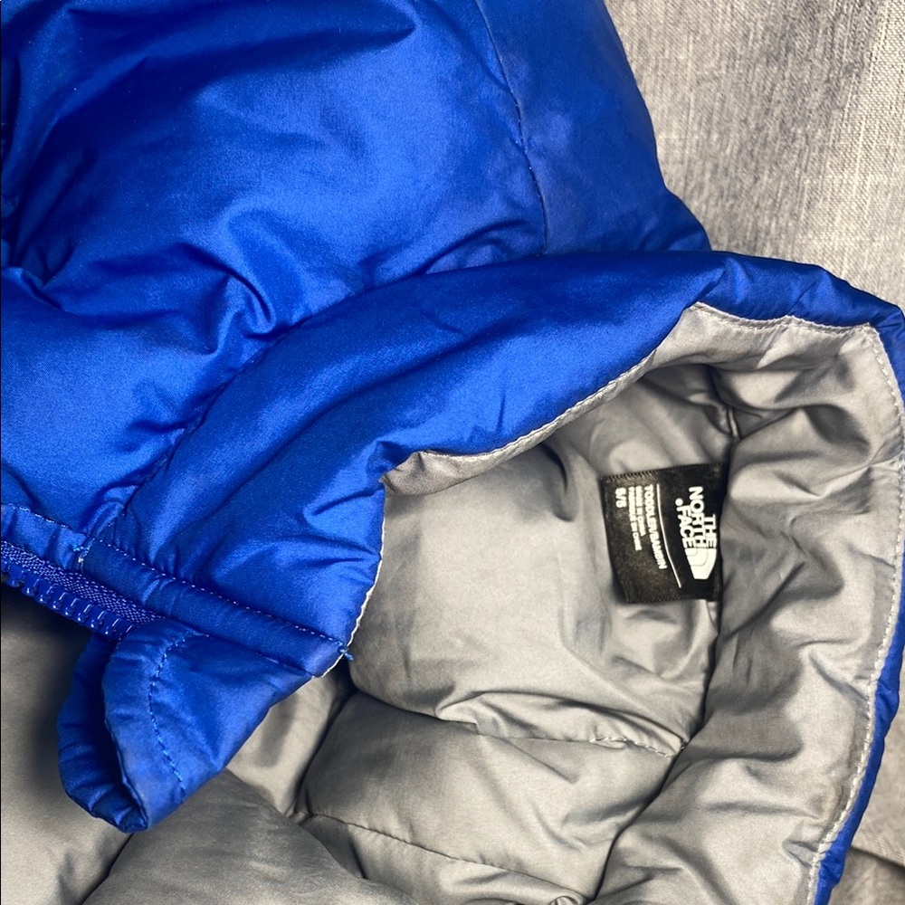The North Face Kids Royal Blue Puffer Coat